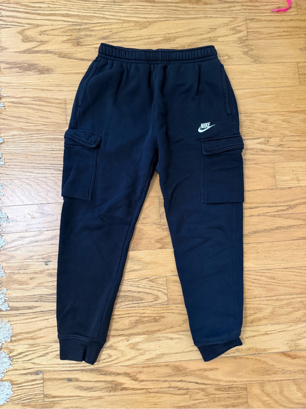 Nike Black Men’s Cargo Joggers Sweatpants